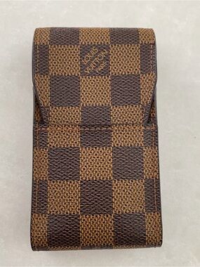 LOUIS VUITTON Damier Ebene Etui Cigarette Case